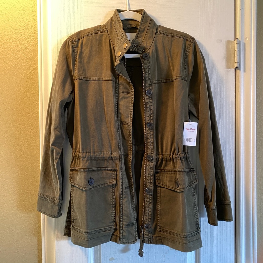 BNWT Lucky Brand Utility Jacket, size M